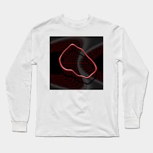 liquid - red-circle -clocks Long Sleeve T-Shirt